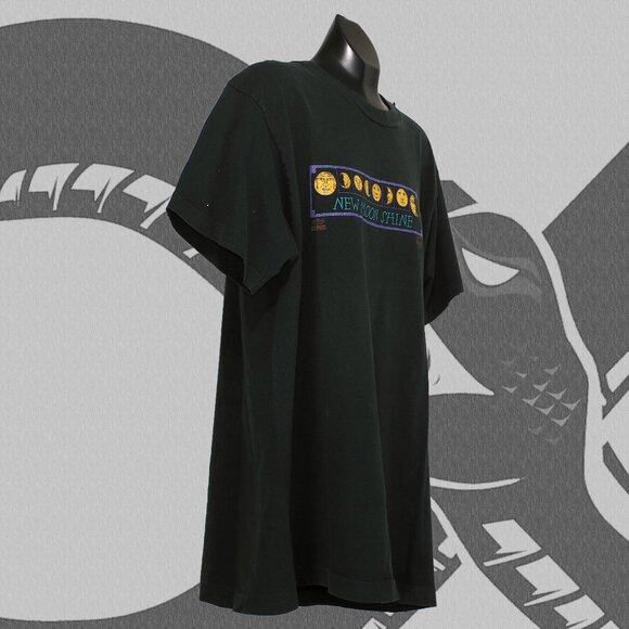 Vintage James Taylor T-Shirt 1990s New Moon Shine Tour Men's XL Black - Picture 2 of 5